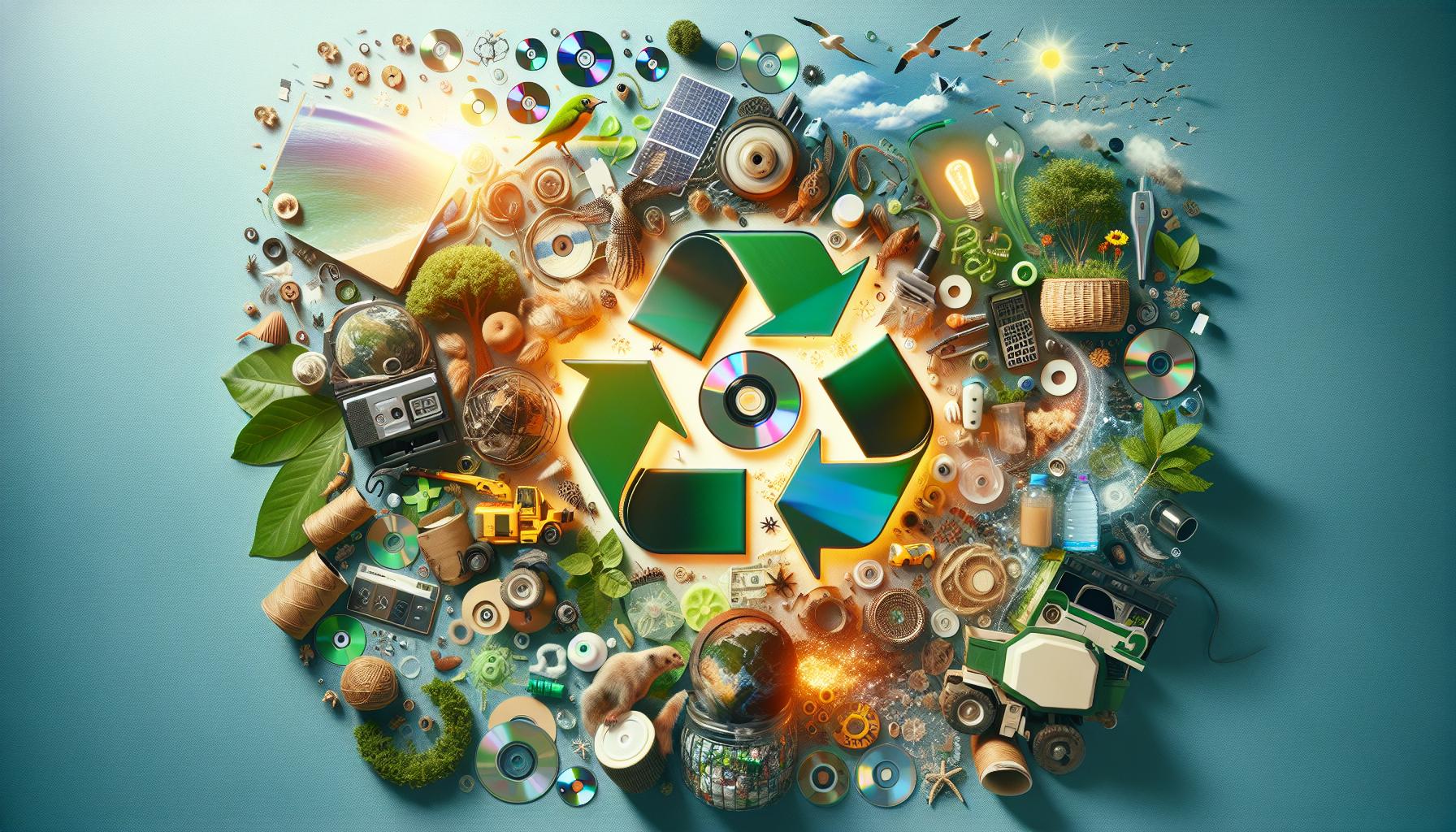 The Environmental Impact of Unwanted CDs