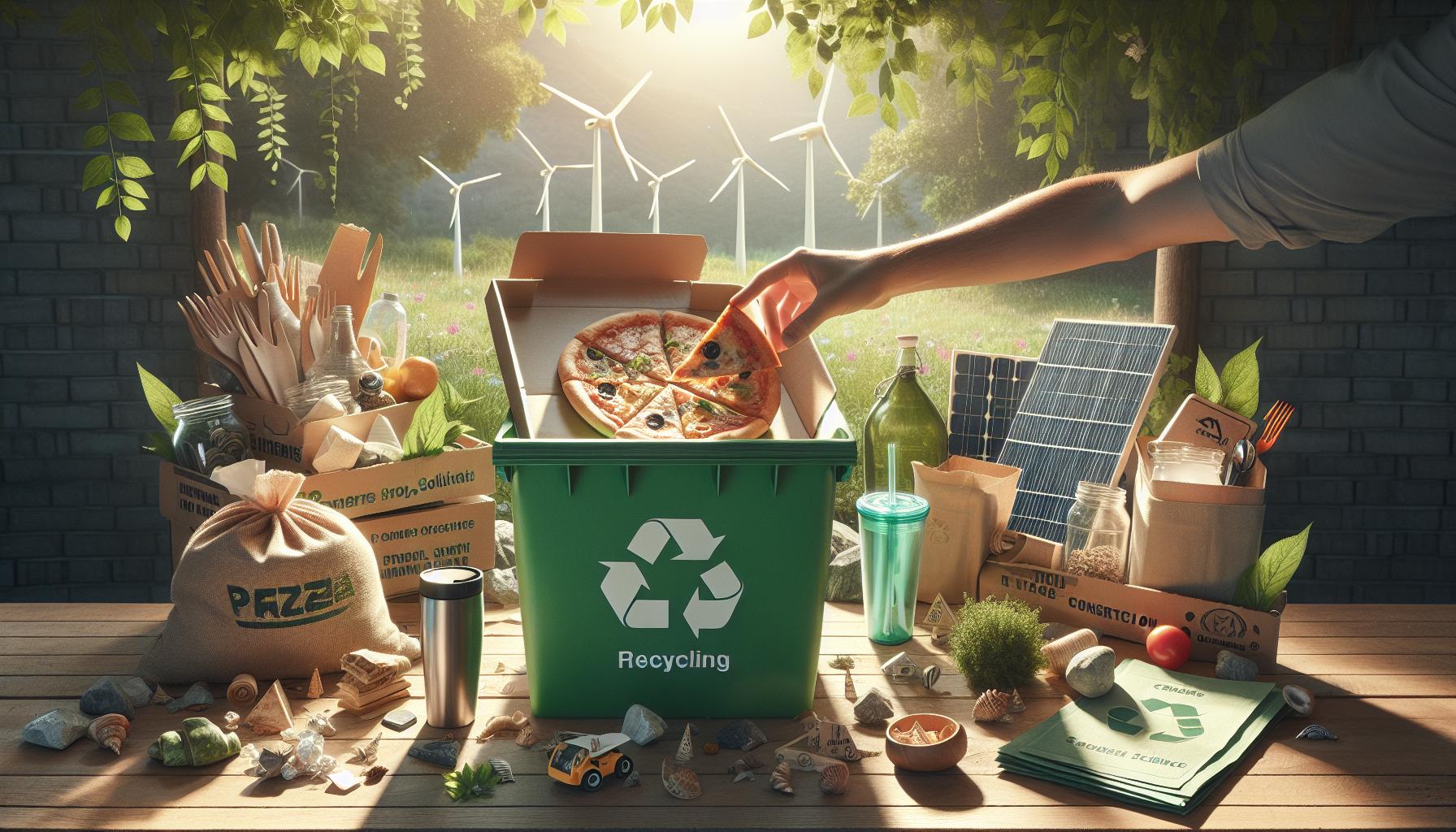 Local Recycling Guidelines for Pizza Boxes