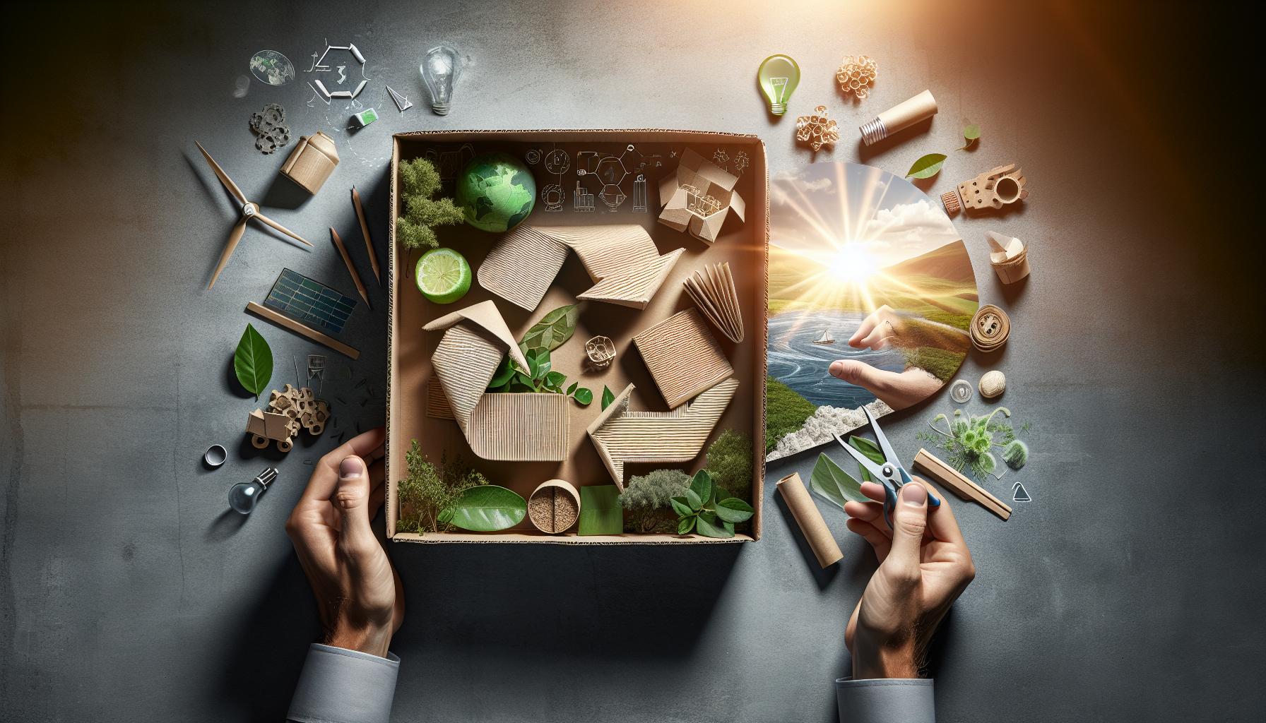 Transforming Cardboard into Recycled Pulp