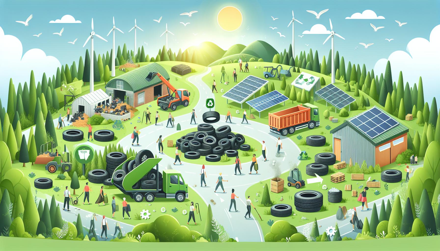Where Can I Recycle Tires for Free: No-Cost Disposal Options
